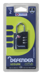 Defender 35mm Recodable Combi T/Sentry Padlock
